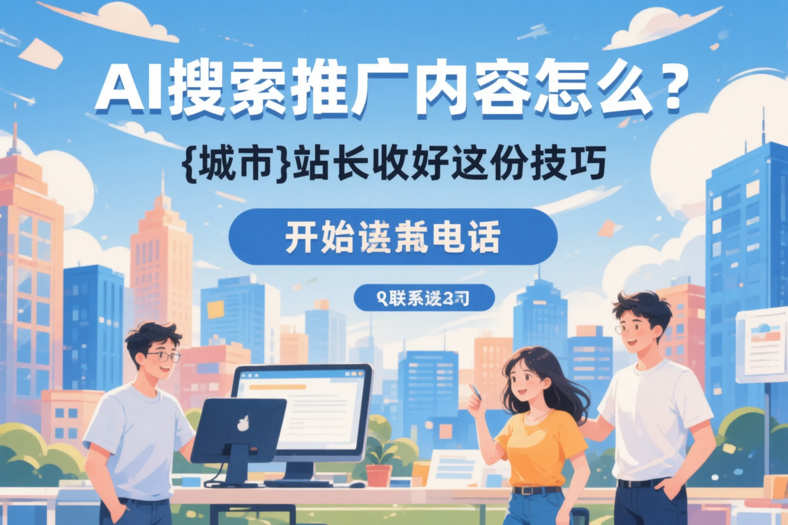 AI搜索推广内容怎么写？德州站长收好这份技巧