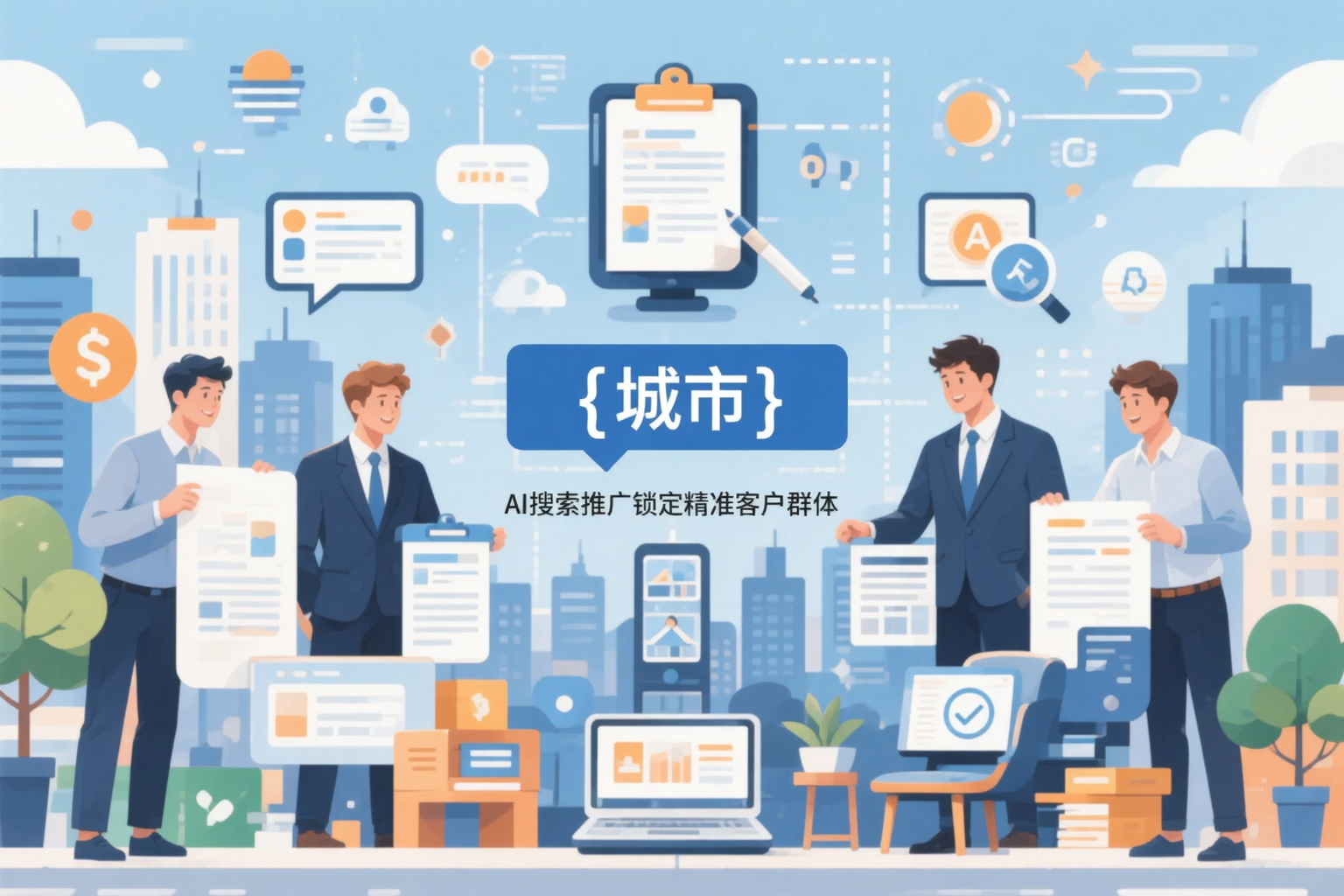 德州公司如何用AI搜索推广锁定精准客户群体