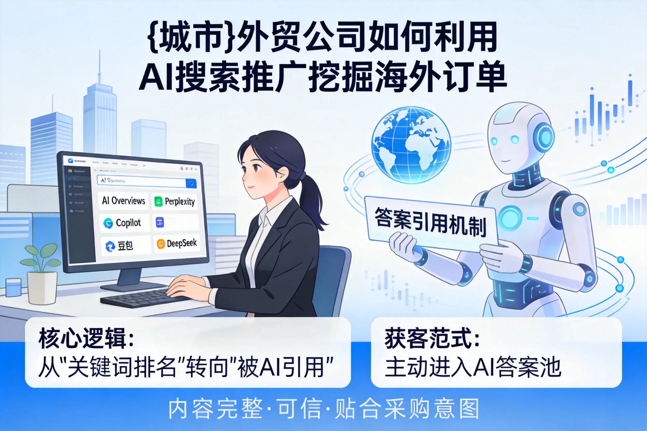 德州外贸公司如何利用AI搜索推广挖掘海外订单