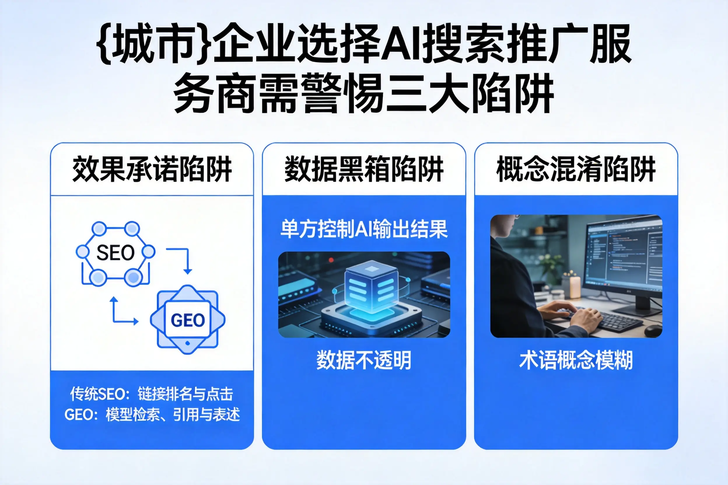 德州企业选择AI搜索推广服务商需警惕三大陷阱